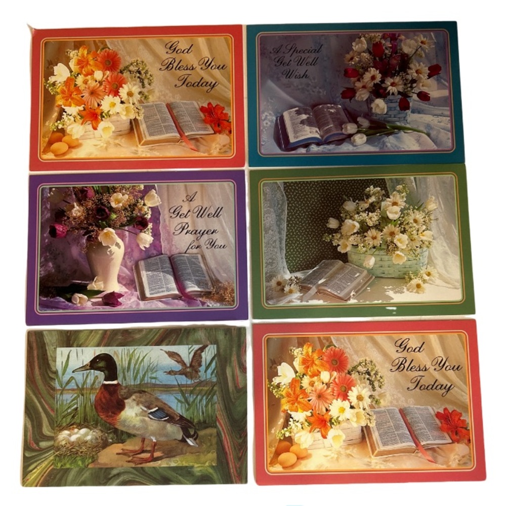 💕 Vintage Regal Greeting Six Card Lot